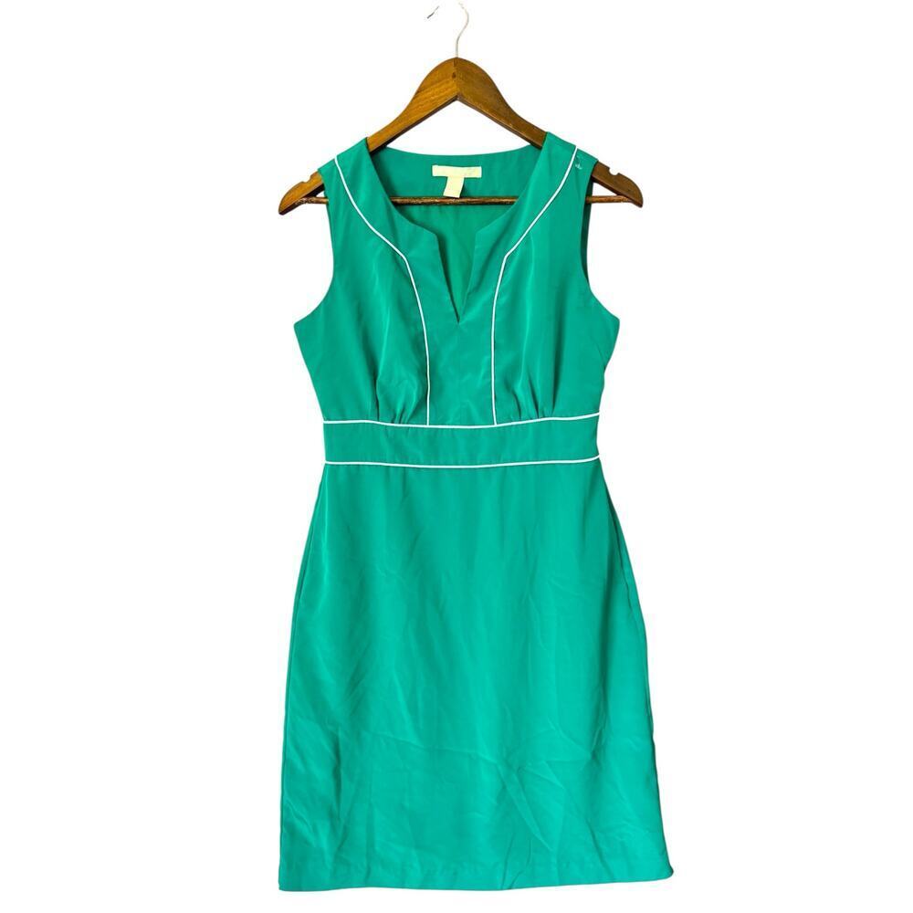 Banana Republic Green Sleeveless‎ Sheath Dress – Size 4